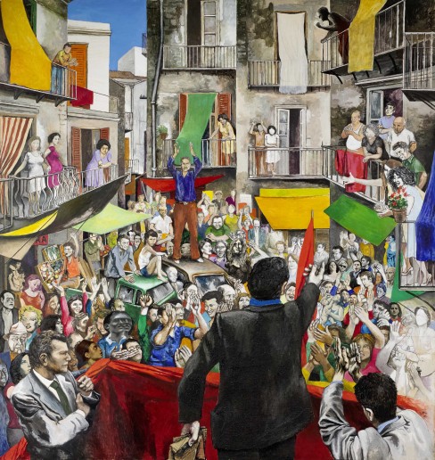 Mostra Renato Guttuso. L'arte rivoluzionaria nel cinquantenario del '68 Torino